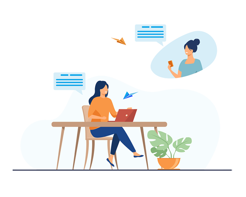 Digital Website Illustration